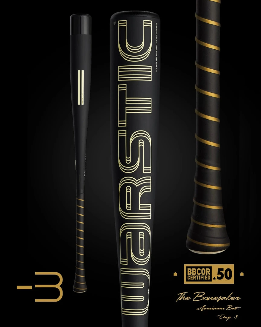 Warstic Sports, Inc BONESABER BLACK COBRA EDITION BBCOR METAL BASEBALL BAT METAL BATS 1 Warstic Sports, Inc BONESABER BLACK COBRA EDITION BBCOR METAL BASEBALL BAT METAL BATS
