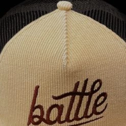 Warstic CORDUROY TRUCKER SNAPBACK KHAKI/TOBACCO (BATTLE) APPAREL