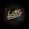Warstic ACCESSORIES BATTLE LOGO (BLACK/GOLD) STICKER