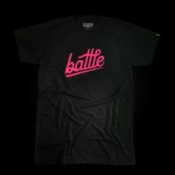 Warstic Sports, Inc BATTLE TEE (BLACK/PINK)