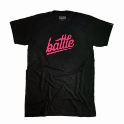 Warstic Sports, Inc BATTLE TEE (BLACK/PINK)