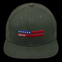 Warstic WARSTRIPE FITTED STRETCH - ARMY GREEN/USA APPAREL