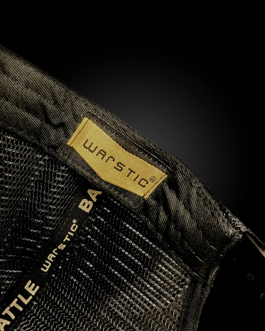 Warstic TRUCKER SNAPBACK ARMY GREEN/BLACK (BATTLE) APPAREL 4 Warstic TRUCKER SNAPBACK ARMY GREEN/BLACK (BATTLE) APPAREL