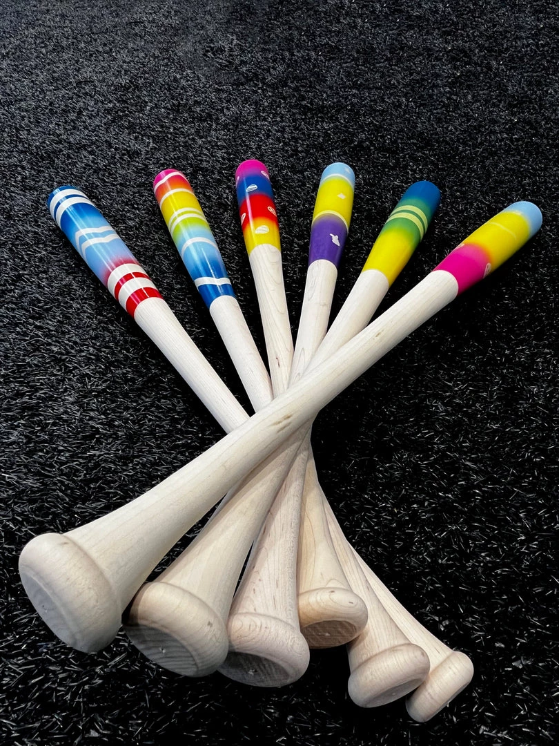 Warstic Sports, Inc "The 'Merica Egg" Factory Artist Collection Wood Bat FACTORY ARTIST SERIES 3 Warstic Sports, Inc "The 'Merica Egg" Factory Artist Collection Wood Bat FACTORY ARTIST SERIES