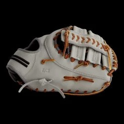 Warstic FIELDING GLOVES IK3 SERIES JAPANESE KIP FIRST BASE MITT- GRAY WOLF STYLE 6 Warstic FIELDING GLOVES IK3 SERIES JAPANESE KIP FIRST BASE MITT- GRAY WOLF STYLE