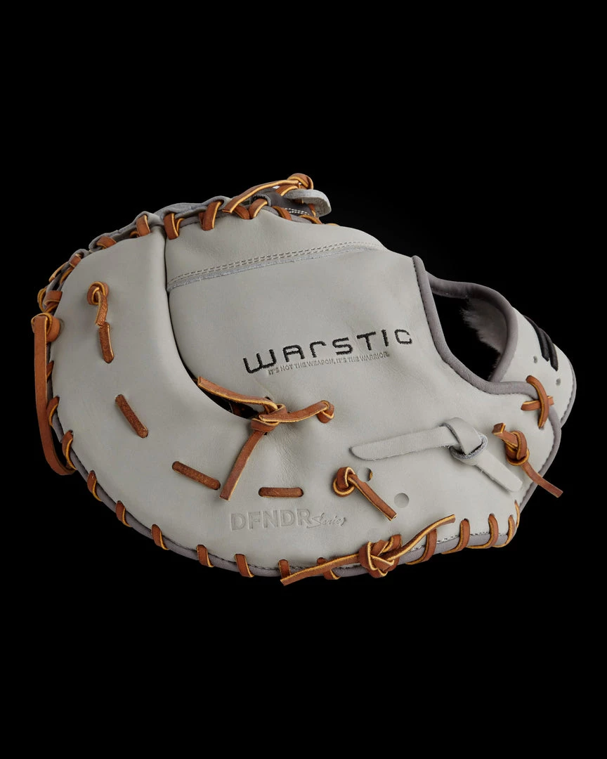 Warstic FIELDING GLOVES IK3 SERIES JAPANESE KIP FIRST BASE MITT- GRAY WOLF STYLE 4 Warstic FIELDING GLOVES IK3 SERIES JAPANESE KIP FIRST BASE MITT- GRAY WOLF STYLE