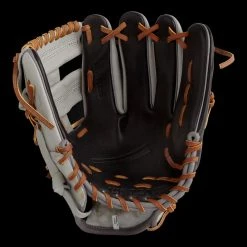 Warstic FIELDING GLOVES IK3 SERIES JAPANESE KIP YOUTH INFIELD/OUTFIELD GLOVE - GRAY WOLF STYLE