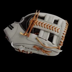 Warstic FIELDING GLOVES IK3 SERIES JAPANESE KIP YOUTH INFIELD/OUTFIELD GLOVE - GRAY WOLF STYLE