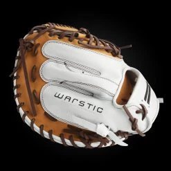 Warstic IK3FP SERIES JAPANESE KIP CATCHER’S MITT- WHITE HAWK STYLE FIELDING GLOVES 6 Warstic IK3FP SERIES JAPANESE KIP CATCHER’S MITT- WHITE HAWK STYLE FIELDING GLOVES