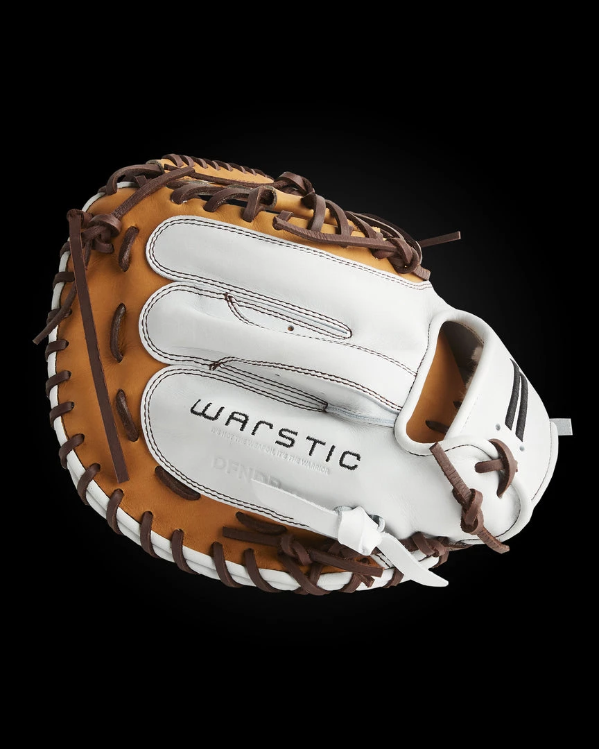 Warstic IK3FP SERIES JAPANESE KIP CATCHER’S MITT- WHITE HAWK STYLE FIELDING GLOVES 3 Warstic IK3FP SERIES JAPANESE KIP CATCHER’S MITT- WHITE HAWK STYLE FIELDING GLOVES