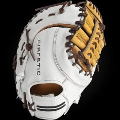 Warstic FIELDING GLOVES IK3FP SERIES JAPANESE KIP FIRST BASE MITT- WHITE HAWK STYLE