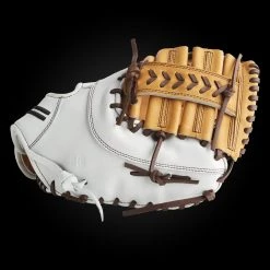 Warstic FIELDING GLOVES IK3FP SERIES JAPANESE KIP FIRST BASE MITT- WHITE HAWK STYLE