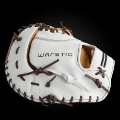 Warstic FIELDING GLOVES IK3FP SERIES JAPANESE KIP FIRST BASE MITT- WHITE HAWK STYLE
