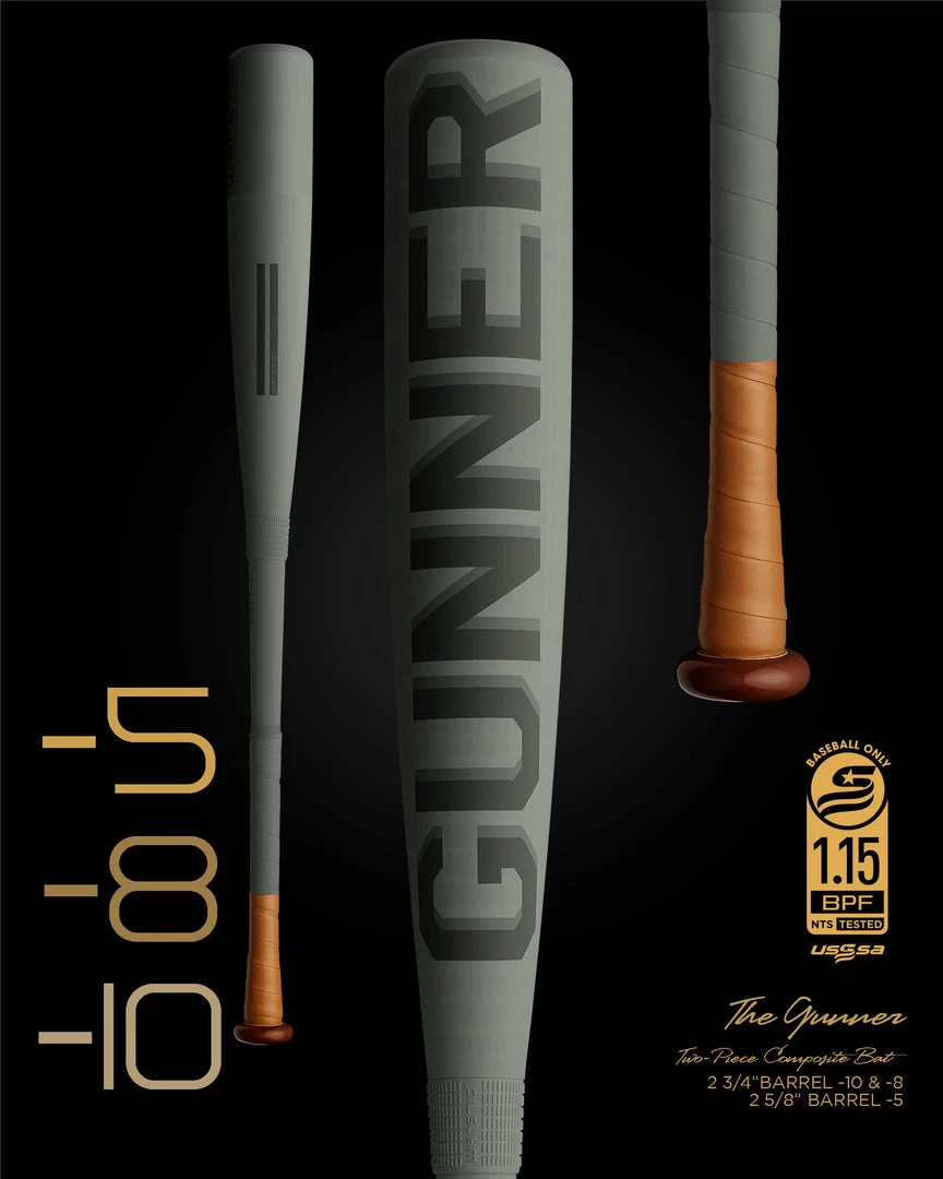 Warstic Sports, Inc GUNNER USSSA METAL BASEBALL BAT METAL BATS 1 Warstic Sports, Inc GUNNER USSSA METAL BASEBALL BAT METAL BATS