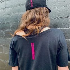 Warstic Sports, Inc BATTLE WOMEN'S TEE (BLACK/PINK) *FINAL SALE* CLEARANCE