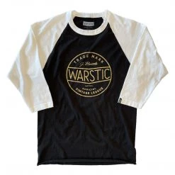 Warstic Sports, Inc APPAREL JACK WHITE SIGNATURE COLLECTION VINTAGE LEAGUE 3/4 SLEEVE