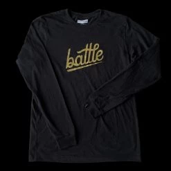 Warstic Sports, Inc APPAREL BATTLE LONG SLEEVE TEE (BLACK)