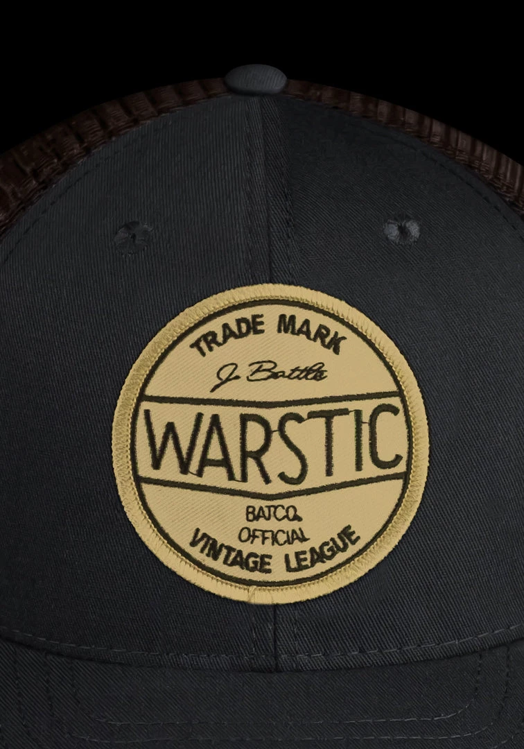 Warstic OFF-SEASON SNAPBACK BLACK/TOBACCO (VINTAGE LEAGUE)
