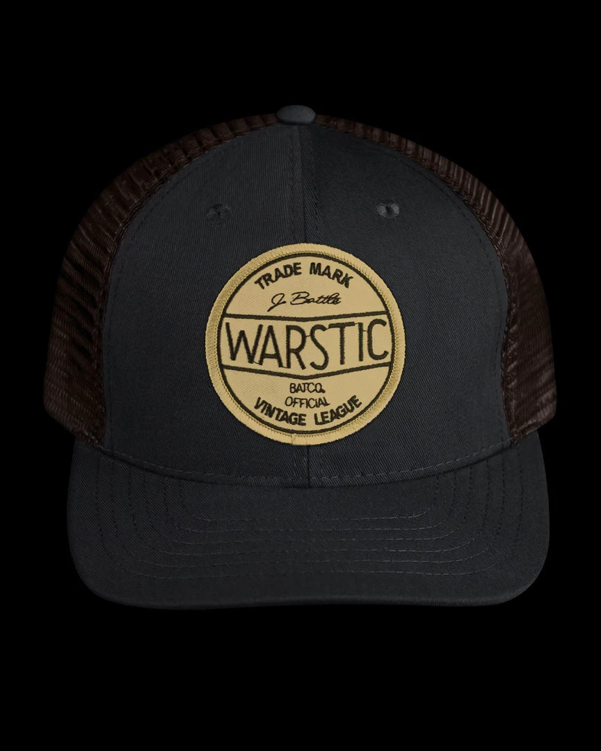 Warstic OFF-SEASON SNAPBACK BLACK/TOBACCO (VINTAGE LEAGUE)