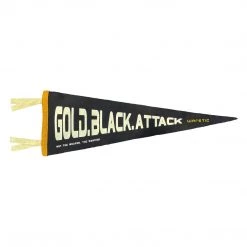 Oxford Pennant GOLD BLACK ATTACK PENNANT ACCESSORIES