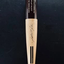 Warstic JUSTIN UPTON "ART OF HITTING" AUTOGRAPHED BAT - BLACK 33/30