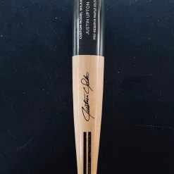 Warstic JUSTIN UPTON "ART OF HITTING" AUTOGRAPHED BAT - DARK GRAY 33/30 AUTOGRAPHED ITEMS
