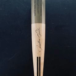 Warstic JUSTIN UPTON "ART OF HITTING" AUTOGRAPHED BAT - GRAY 33/30