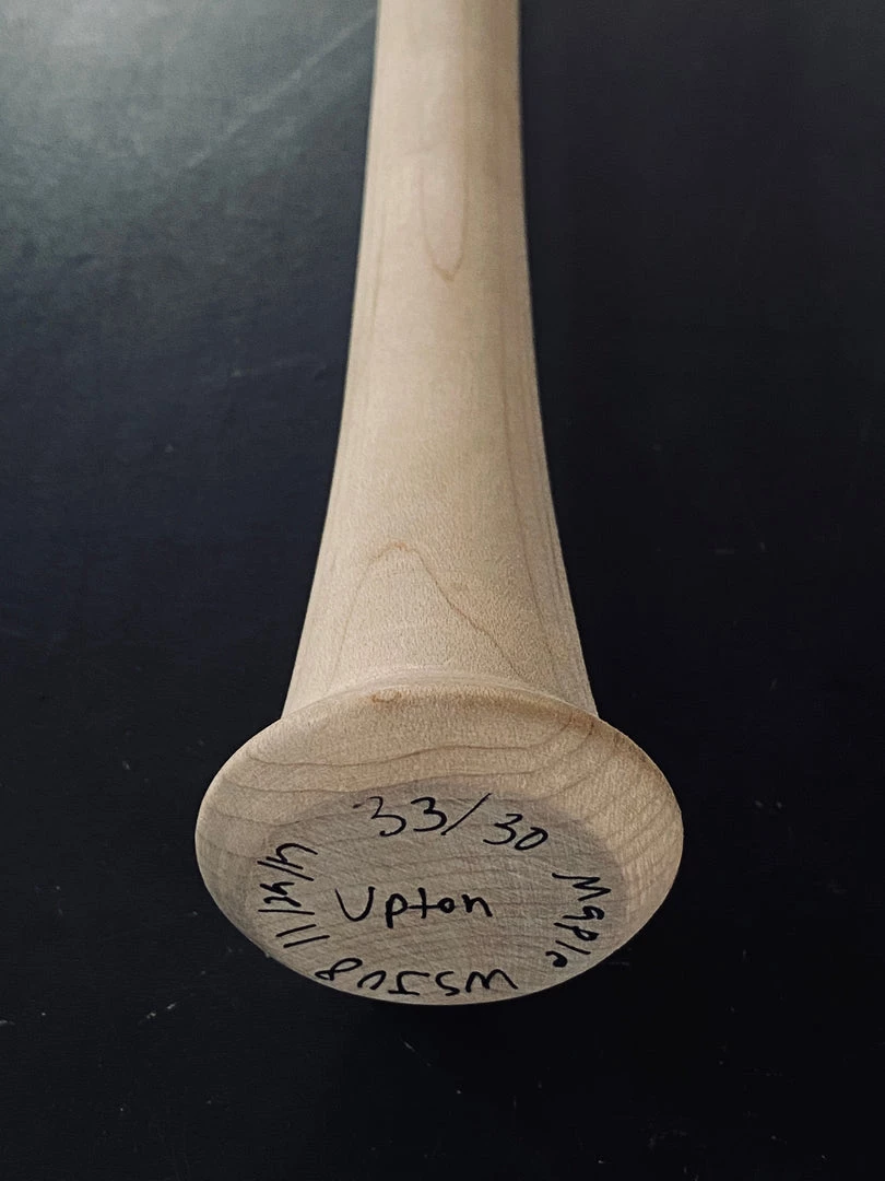 Warstic JUSTIN UPTON "ART OF HITTING" AUTOGRAPHED BAT - GRAY 33/30 2 Warstic JUSTIN UPTON "ART OF HITTING" AUTOGRAPHED BAT - GRAY 33/30