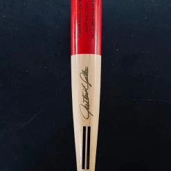 Warstic AUTOGRAPHED ITEMS JUSTIN UPTON "ART OF HITTING" AUTOGRAPHED BAT - RED 33/30