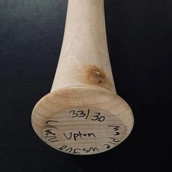 Warstic AUTOGRAPHED ITEMS JUSTIN UPTON "ART OF HITTING" AUTOGRAPHED BAT - ORANGE 33/30