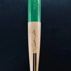 Warstic AUTOGRAPHED ITEMS JUSTIN UPTON "ART OF HITTING" AUTOGRAPHED BAT - GREEN 33/30