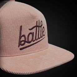 Warstic APPAREL CORDUROY TRUCKER SNAPBACK ROSE/TOBACCO (BATTLE)