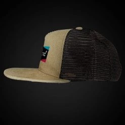 Warstic CORDUROY TRUCKER SNAPBACK KHAKI/TOBACCO (PETRO)