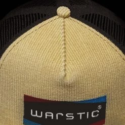 Warstic CORDUROY TRUCKER SNAPBACK KHAKI/TOBACCO (PETRO)