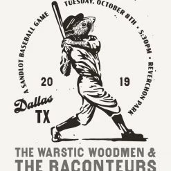 Warstic 2019 REVERCHON RUMBLE | DALLAS POSTER POSTERS