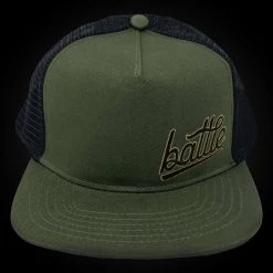 Warstic TRUCKER SNAPBACK ARMY GREEN/BLACK (BATTLE) APPAREL