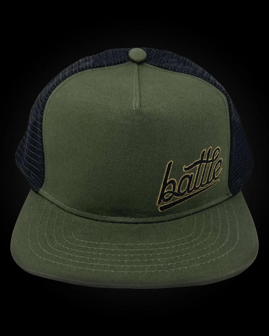 Warstic TRUCKER SNAPBACK ARMY GREEN/BLACK (BATTLE) APPAREL 1 Warstic TRUCKER SNAPBACK ARMY GREEN/BLACK (BATTLE) APPAREL