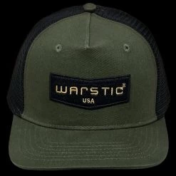 Warstic APPAREL TRUCKER SNAPBACK ARMY GREEN/BLACK (CHEVRON)