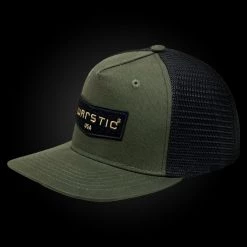 Warstic APPAREL TRUCKER SNAPBACK ARMY GREEN/BLACK (CHEVRON)