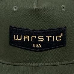 Warstic APPAREL TRUCKER SNAPBACK ARMY GREEN/BLACK (CHEVRON)