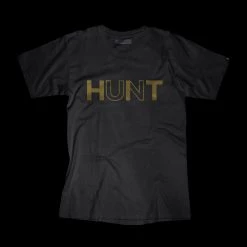 Warstic Sports, Inc APPAREL HUNT/HIT TEE (BLACK/GOLD)