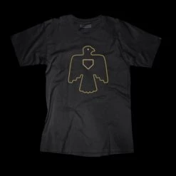 Warstic Sports, Inc THUNDERHEART OF THE PLATE TEE (BLACK/GOLD)