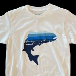 Warstic Sports, Inc CLEARANCE WAR TROUT FACE EVERYTHING AND RISE TEE (VINTAGE WHITE) *FINAL SALE*