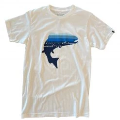 Warstic Sports, Inc CLEARANCE WAR TROUT FACE EVERYTHING AND RISE TEE (VINTAGE WHITE) *FINAL SALE*
