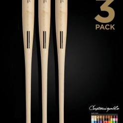 Warstic Sports, Inc WS243 WOOD BAT 3 PACK