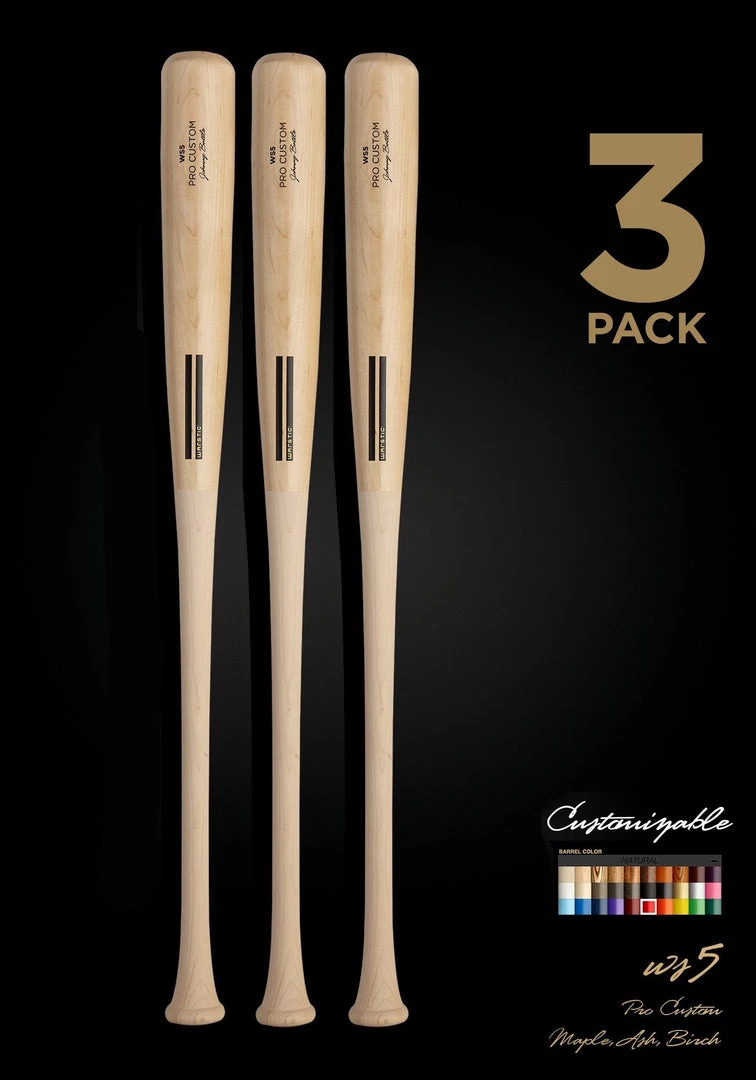 Warstic Sports, Inc WS5 WOOD BAT 3 Pack 1 Warstic Sports, Inc WS5 WOOD BAT 3 Pack