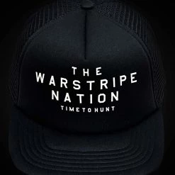 Warstic FOAM TRUCKER SNAPBACK BLACK (WARSTRIPE NATION)