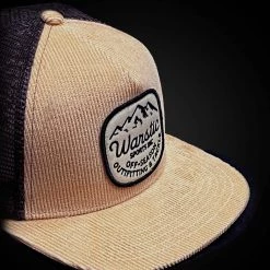 Warstic CORDUROY TRUCKER SNAPBACK KHAKI/TOBACCO (TACKLE) APPAREL