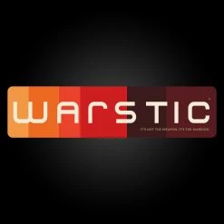 Warstic GASOLÍNEA (RED GRADIENT) STICKER