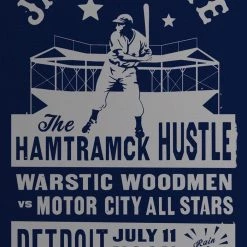 Warstic POSTERS 2019 HAMTRAMCK HUSTLE POSTER | DETROIT POSTER